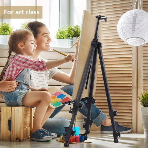 Adjustable Foldable Metal Sketch Easel Stand For Artist