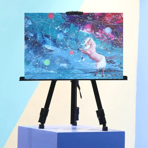 Adjustable Foldable Metal Sketch Easel Stand For Artist