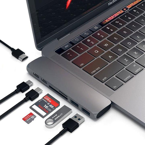 Aluminum USB-C Hub for MacBook Pro