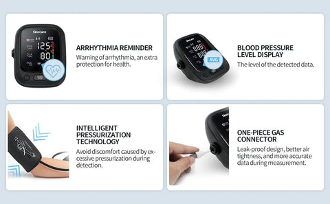 Automatic Digital Blood Pressure Monitor with Voice Function