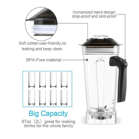 Automatic Timer Blender, Multi-Function Juicer for Making Healthy Juices