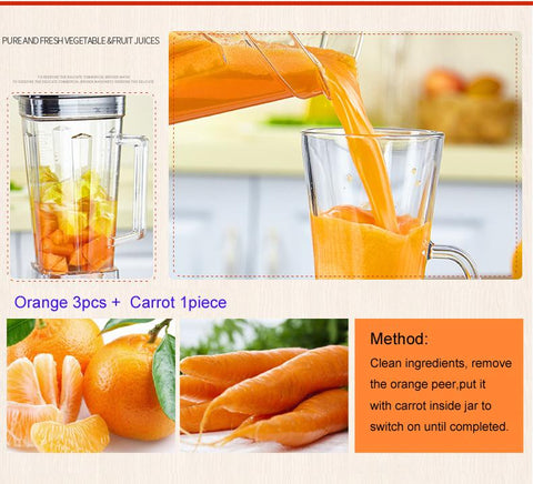 Automatic Timer Blender, Multi-Function Juicer for Making Healthy Juices