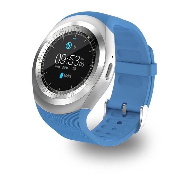 Bluetooth Android SmartWatch GSM Sim Remote Camera Evofine blue Standard 