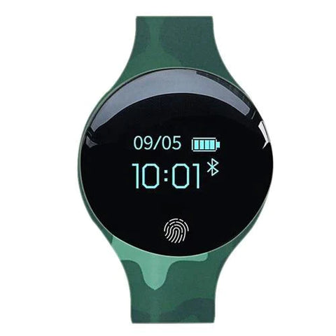 Bluetooth Smart Watch for IOS Android Evofine Army Green 