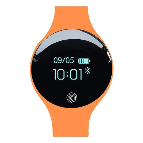 Bluetooth Smart Watch for IOS Android Evofine Orange 