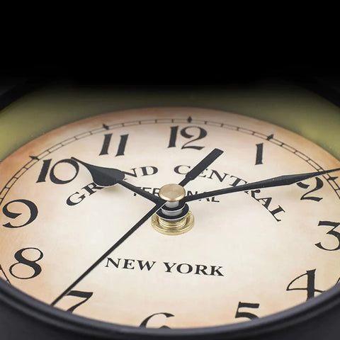 Bracket Mounted Outdoor Indoor Wall Clock For Home Garden