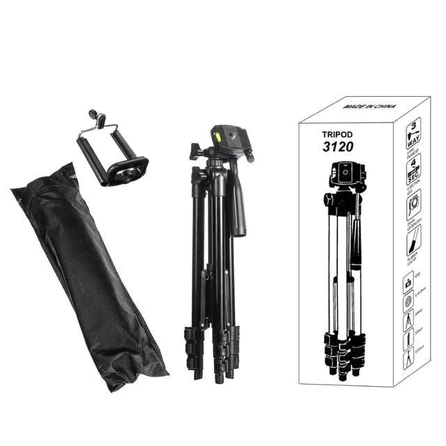 Camera Tripod with Carry Bag, Lightweight Travel Aluminum Professional Tripod Stand Tripod EvoFine 