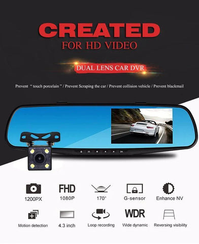 Car DVR Camera Recorder 1080P