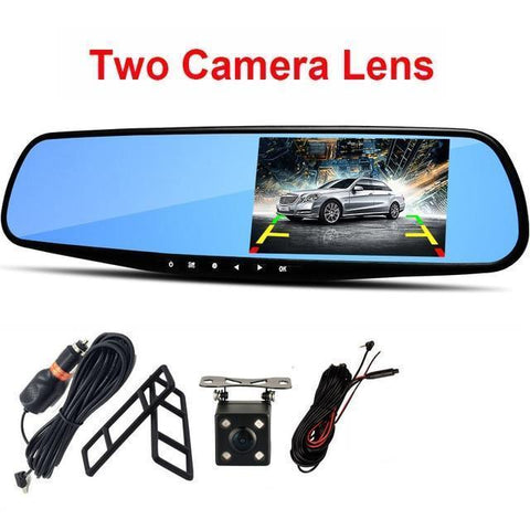 Car DVR Camera Recorder 1080P Evofine Dual Camera Lens No TF Card 