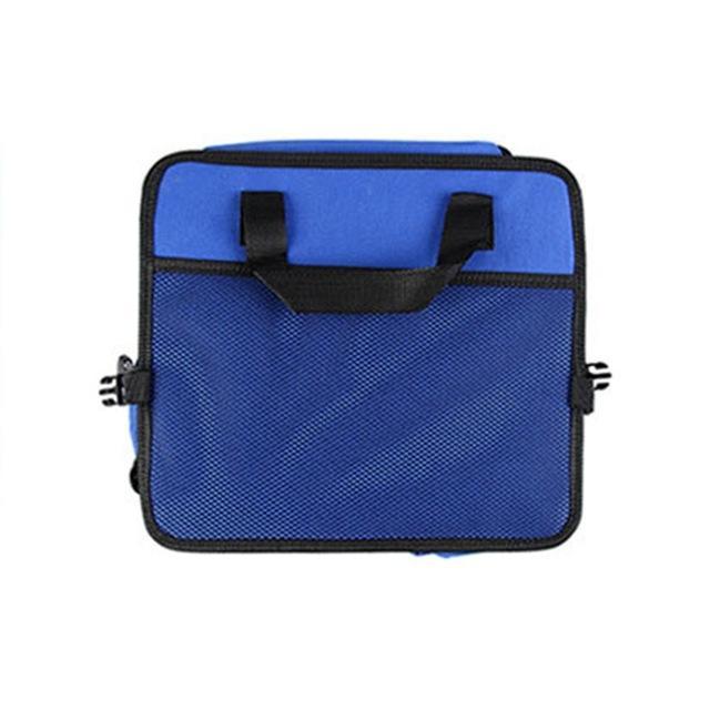 Car Trunk Organizer - Collapsible Toys, Food Storage evofine Blue 