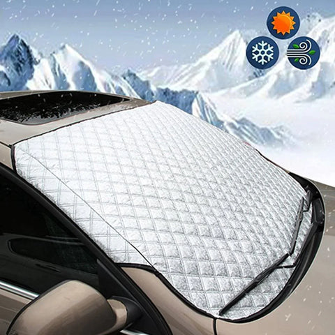 Car Windshield Snow Cover with 4 Layers Protection