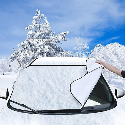 Car Windshield Snow Cover with 4 Layers Protection