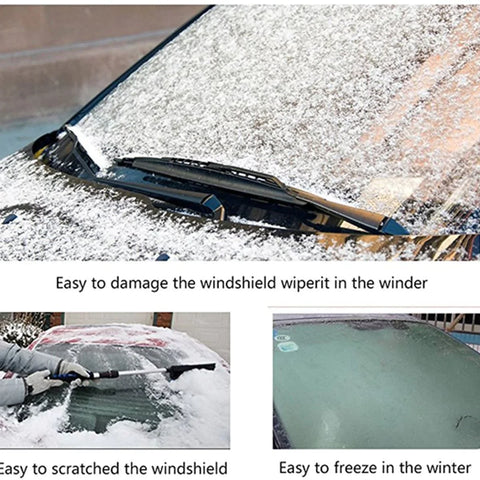 Car Windshield Snow Cover with 4 Layers Protection