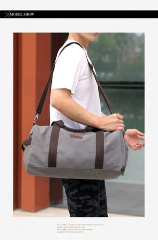 Casual Duffle Bag Weekender Duffel Bag for Men and Women