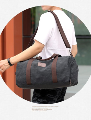 Casual Duffle Bag Weekender Duffel Bag for Men and Women