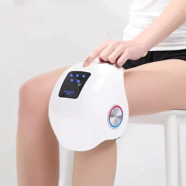 Cordless Compression Knee Massager with Heat and Kneading knee EvoFine 