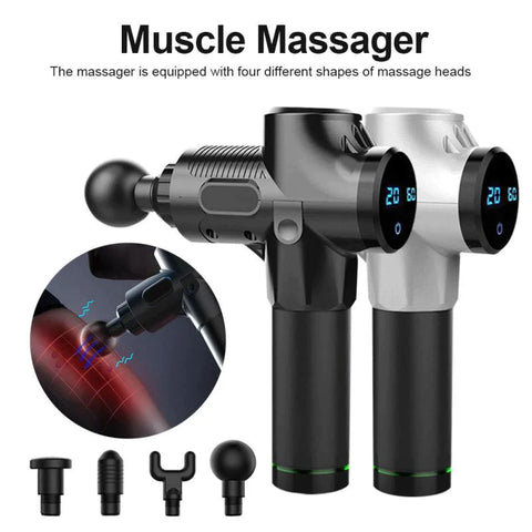 Electric Body Deep Muscle Massager LED Muscle Massage Guns