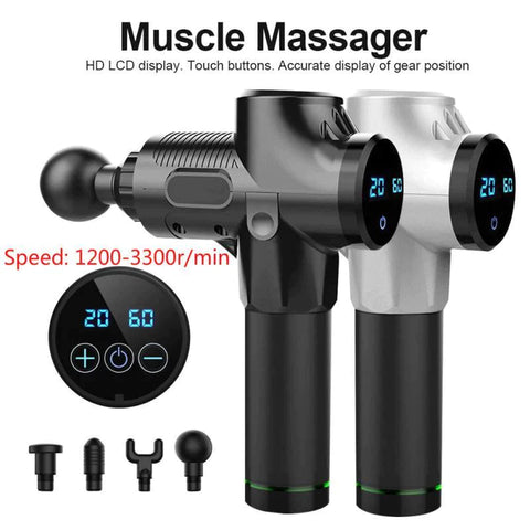 Electric Body Deep Muscle Massager LED Muscle Massage Guns