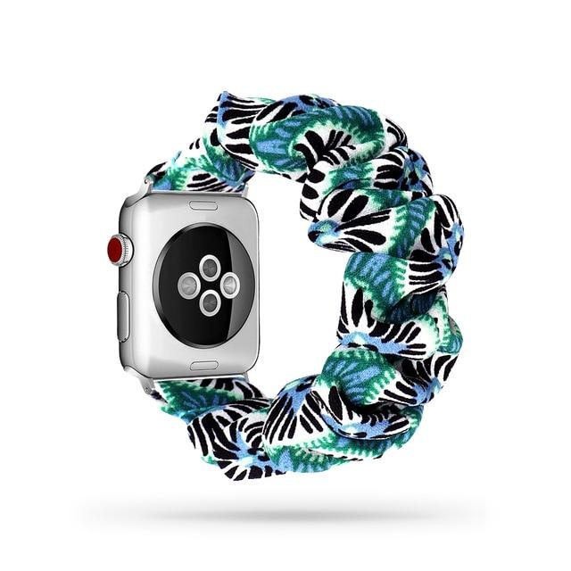 EvoFine Watch Band Compatible for Apple Watch Band Smartwatch EvoFine United States 62 Tropical leaves 42mm or 44mm