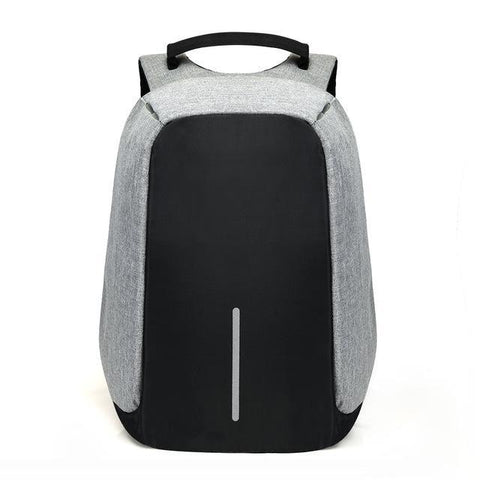 Exclusive Anti Theft Backpack -USB Charging Travel Friendly Evofine Gray 