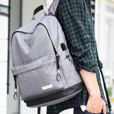 Exclusive Casual Backpack - USB Charging Waterproof