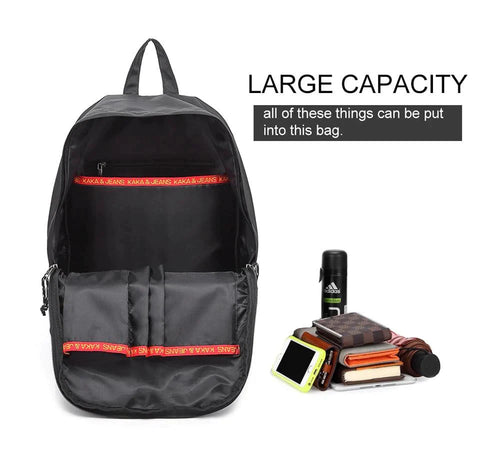 Exclusive Casual Backpack - USB Charging Waterproof