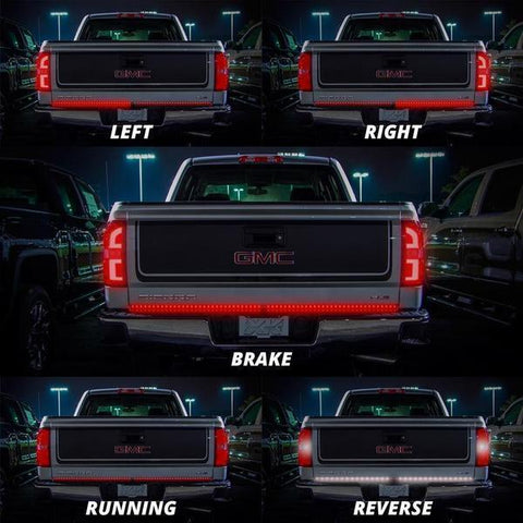 Exclusive led tailgate light bar