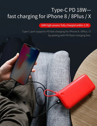 Fast Charging Power Bank QC3.0 20000mAh