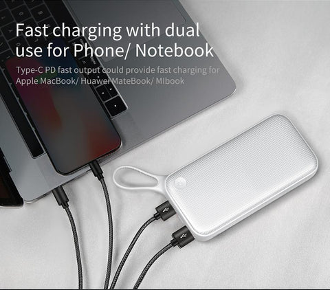 Fast Charging Power Bank QC3.0 20000mAh