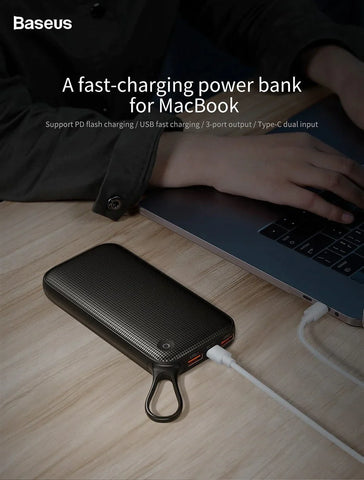 Fast Charging Power Bank QC3.0 20000mAh