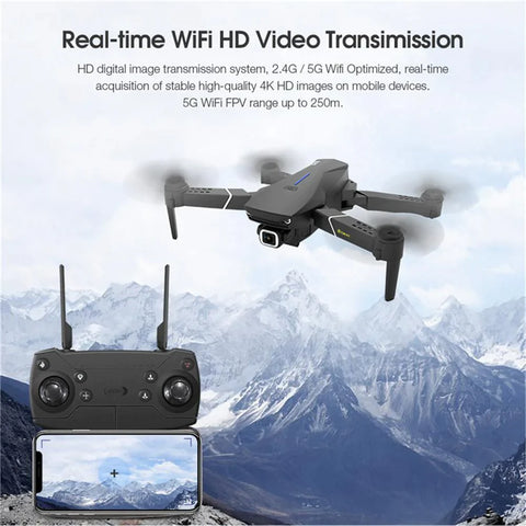 Foldable GPS Drone with 4K Camera for Adults