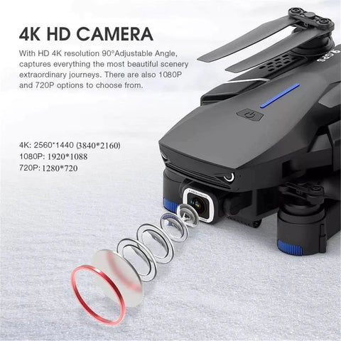 Foldable GPS Drone with 4K Camera for Adults