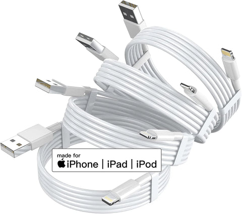 iPhone Charging Cable 3 ft 4 Pack