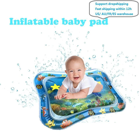 Inflatable Tummy Time Water mat Infants and Toddlers