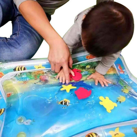 Inflatable Tummy Time Water mat Infants and Toddlers