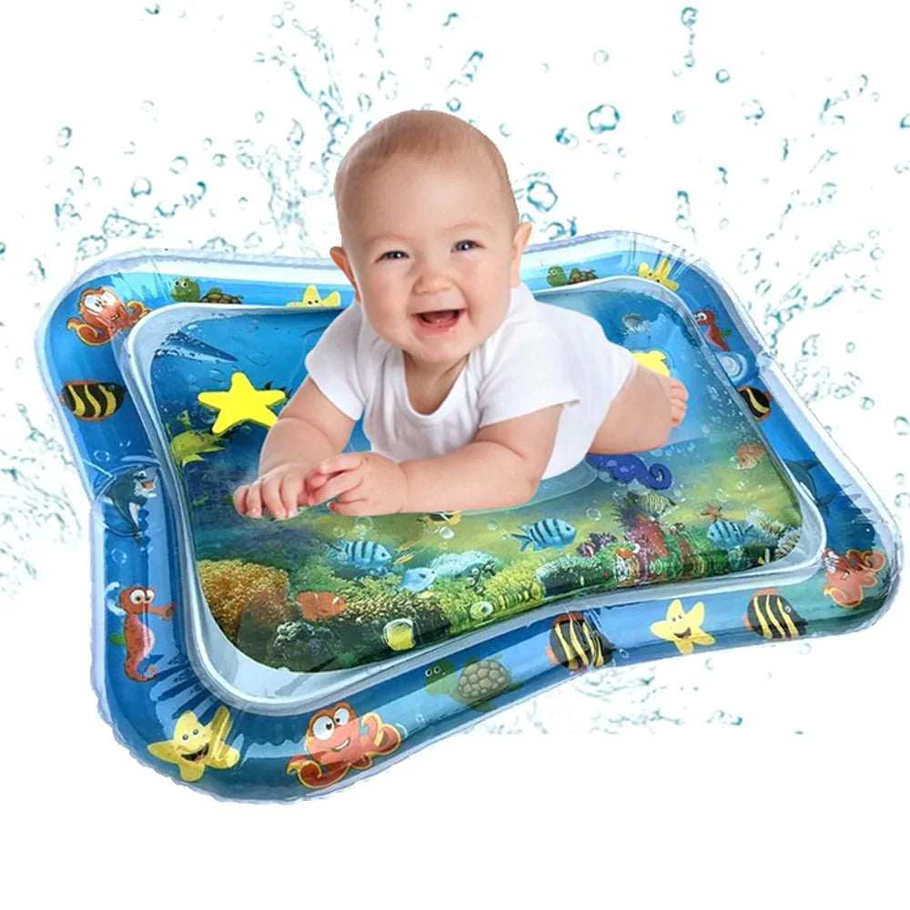 Inflatable Tummy Time Water mat Infants and Toddlers