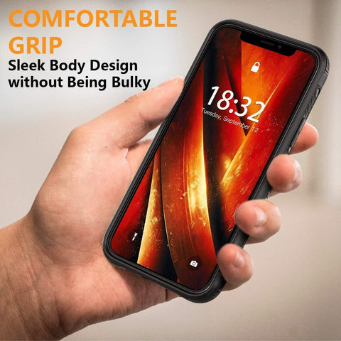 iPhone 11 Pro Max Case Built in Screen Protector 6.5inch