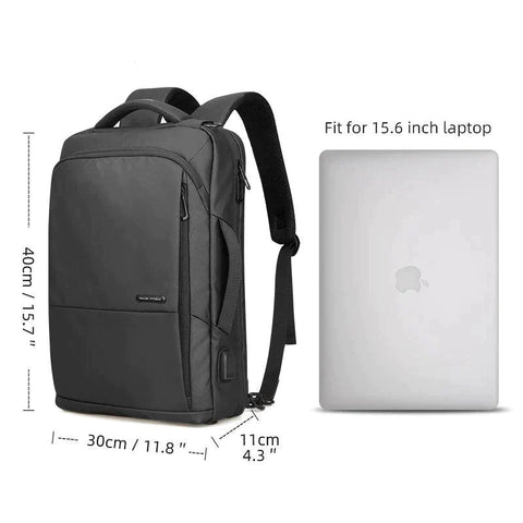 Large Capacity Travel Backpack - Anti thief Laptop Backpack With USB Port