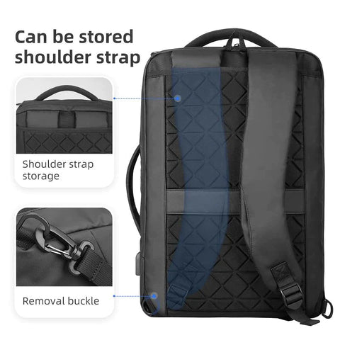 Large Capacity Travel Backpack - Anti thief Laptop Backpack With USB Port