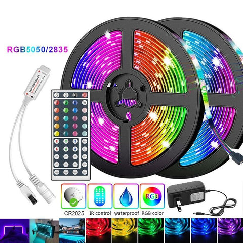LED Strip Lights Waterproof Flexible RGB Tape Lights