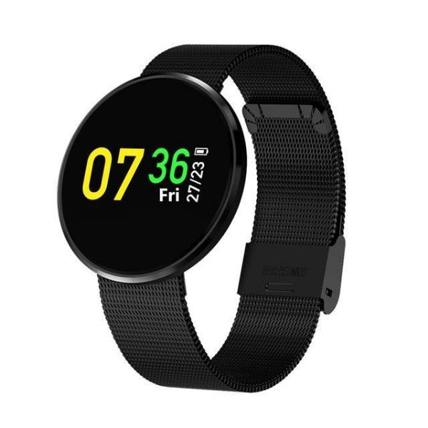 Lifestyle Fashion Smartwatch All in One Design for Everyone Evofine Rubber- Black 