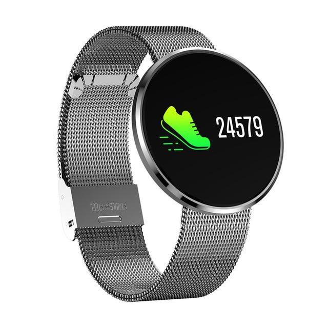 Lifestyle Fashion Smartwatch All in One Design for Everyone Evofine Stainless Steel- Silver 