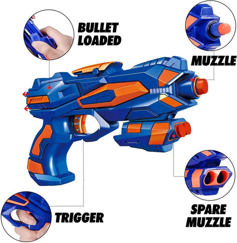 2 Pack Blaster Guns Toy Guns for Boys