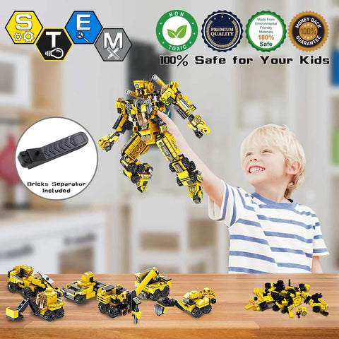 573 PCS Robot Building Toys