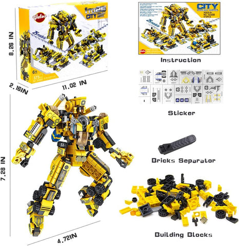 573 PCS Robot Building Toys