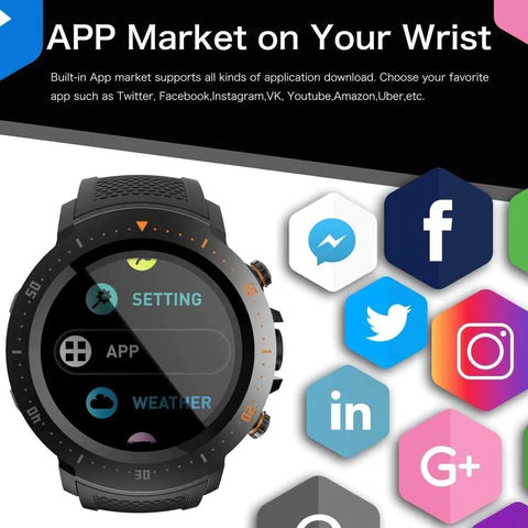 Matrix PRO SmartWatch WIFI GPS 4G- iOS/ANDROID