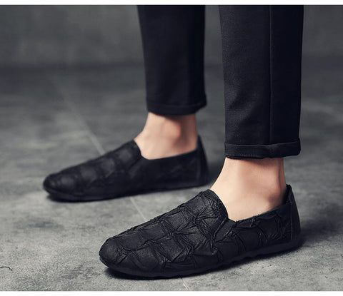 Mens Fashion Casual Shoes Slip-on Driving Style Loafer