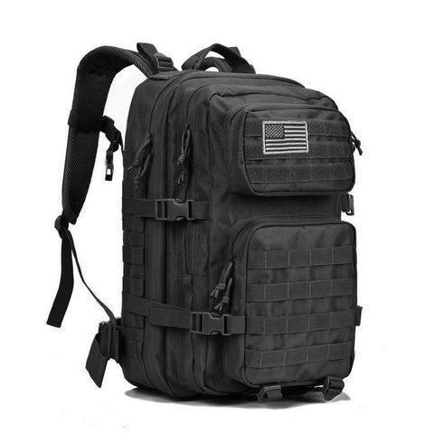 Military Tactical Backpack - Ultimate Waterproof Packs Backpack EvoFine Black-US 