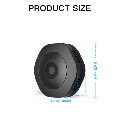 Mini WiFi Camera - Wireless Hidden HD 1080P Portable Small Camera