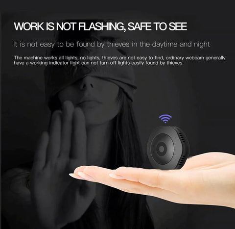 Mini WiFi Camera - Wireless Hidden HD 1080P Portable Small Camera